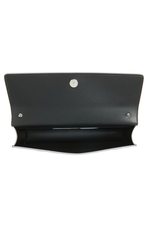 Off-white Silver Jitney 1.0 Shoulder Bag In Silver - Black