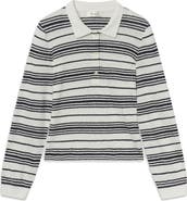 FRAME Relaxed Fit Stretch Linen Button-Up Shirt