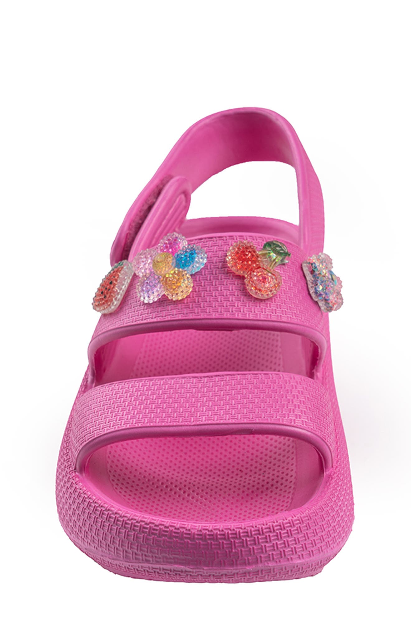 Kids' Azalea Sandal, Alternate, color, FUCHSIA
