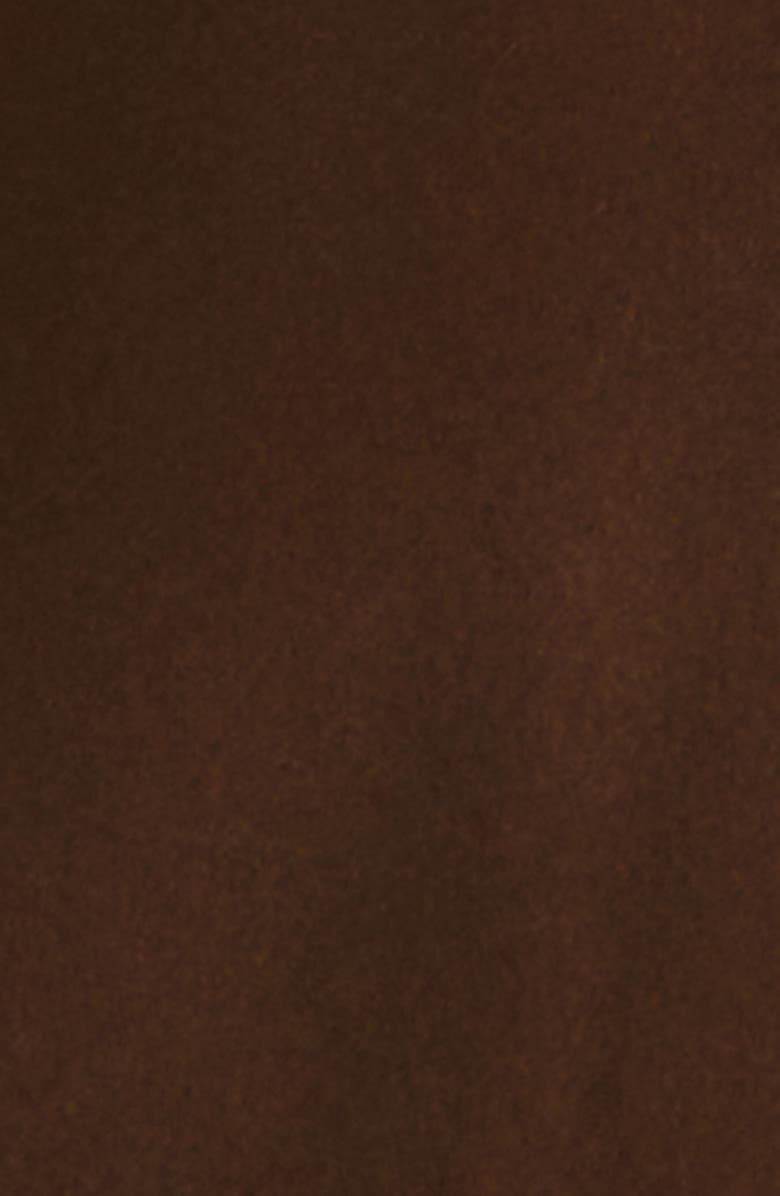 Veronica Beard Nelzy Keyhole Neck Silk Blend Slipdress, Alternate, color, Walnut