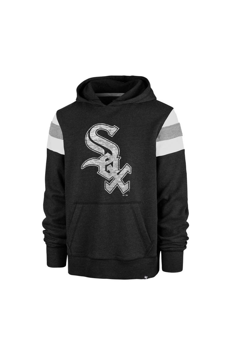'47 Men's '47 Heather Black Chicago White Sox Premier Nico Pullover Hoodie, Alternate, color, Heather Black