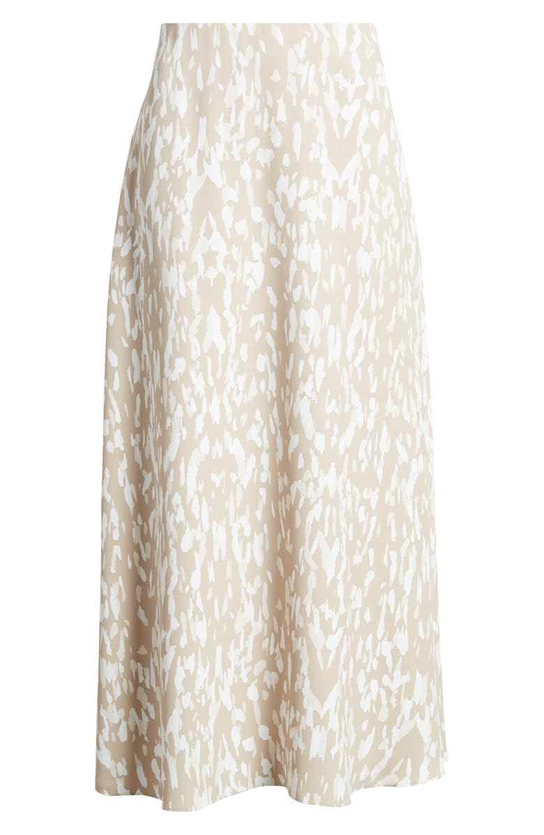 Vince Camuto Abstract Print Skirt, Alternate, color, Soft Cream