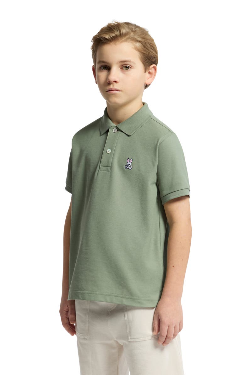Psycho Bunny Kids
 Cotton Piqué Polo, Alternate, color, 