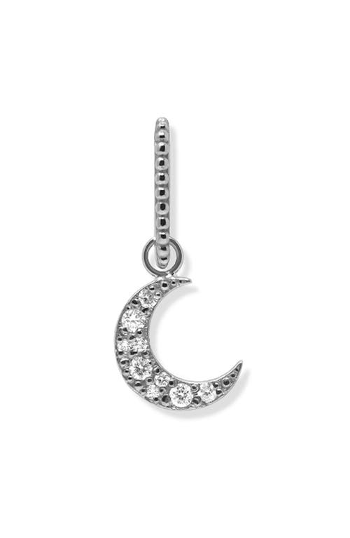 Shop Anzie Pavé Crescent Moon Charm