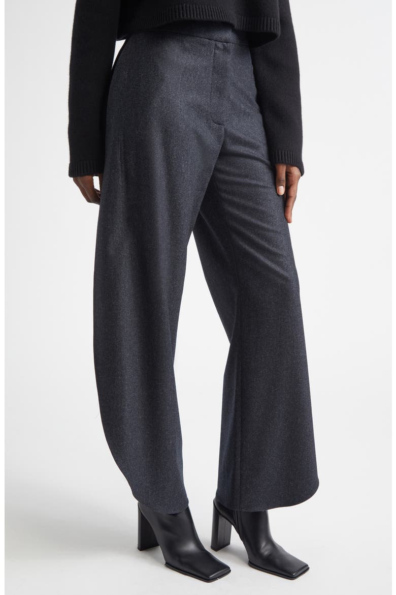 Petal Merino Wool Pants, Alternate, color, ANTHRACITE