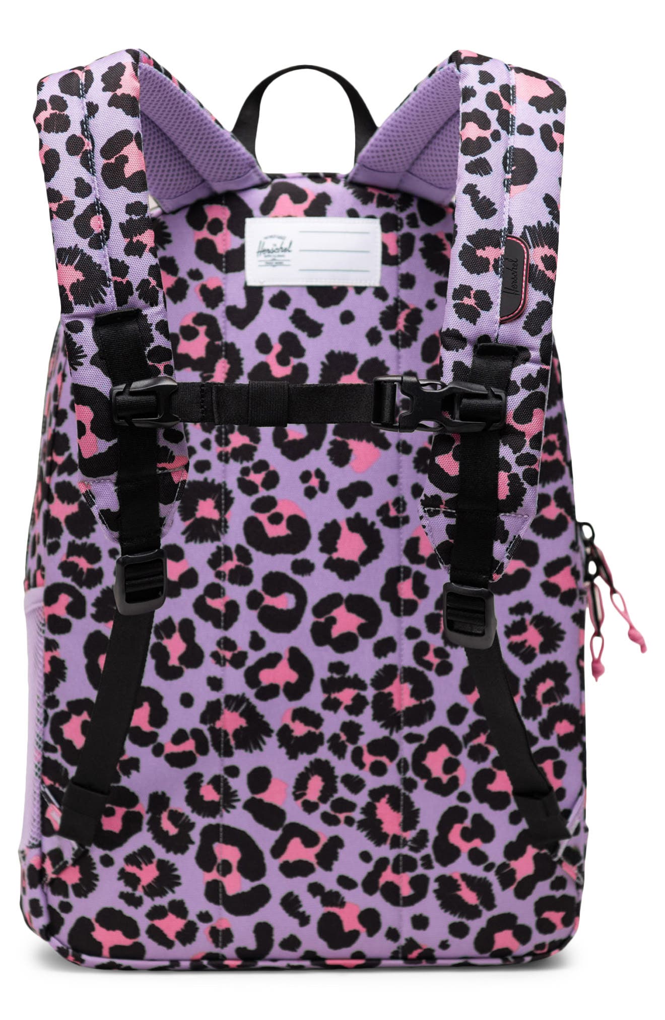 Herschel Supply Co. Kids' Heritage Youth Backpack, Alternate, color, Scribble Leopard Sachet Pink