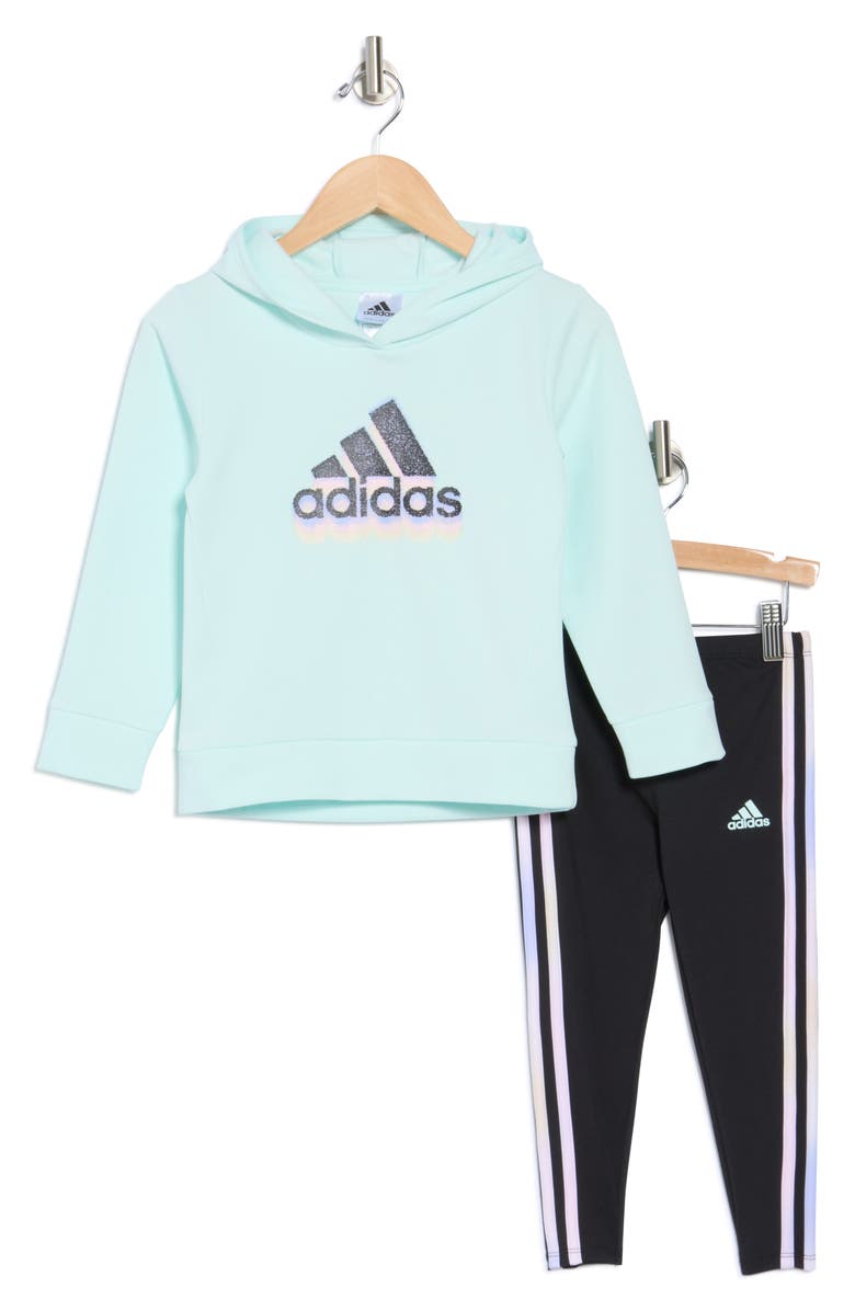 adidas Kids' Logo Hoodie & Leggings, Main, color, 
