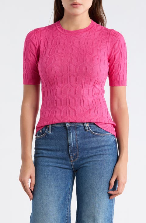 Girocollo Short Sleeve Sweater