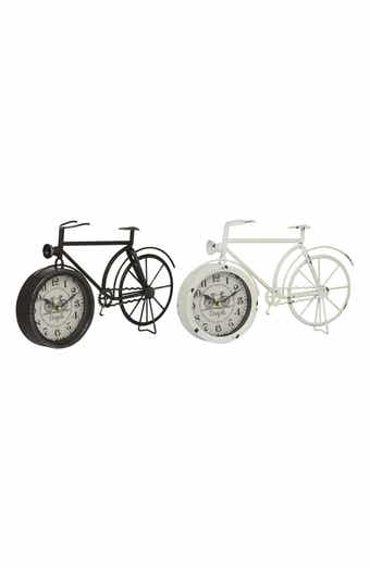 Set of 2 Bicycle Clocks