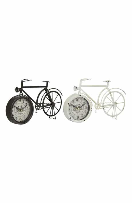 Set of 2 Bicycle Clocks