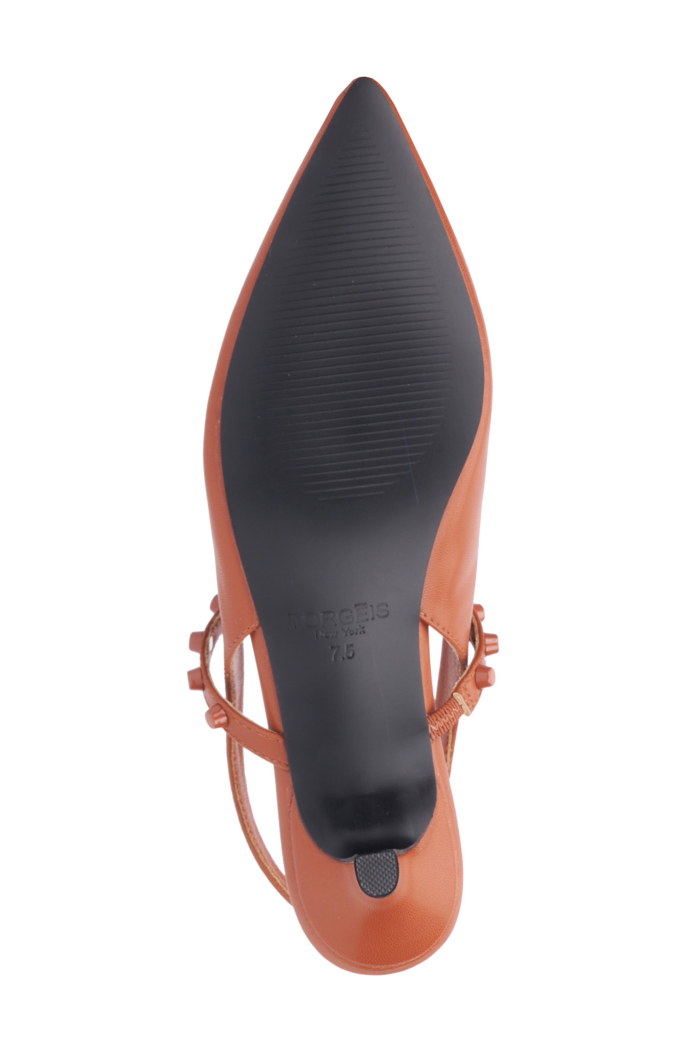 TORGEIS Tamara Slingback Kitten Heel Pump, Alternate, color, Brown