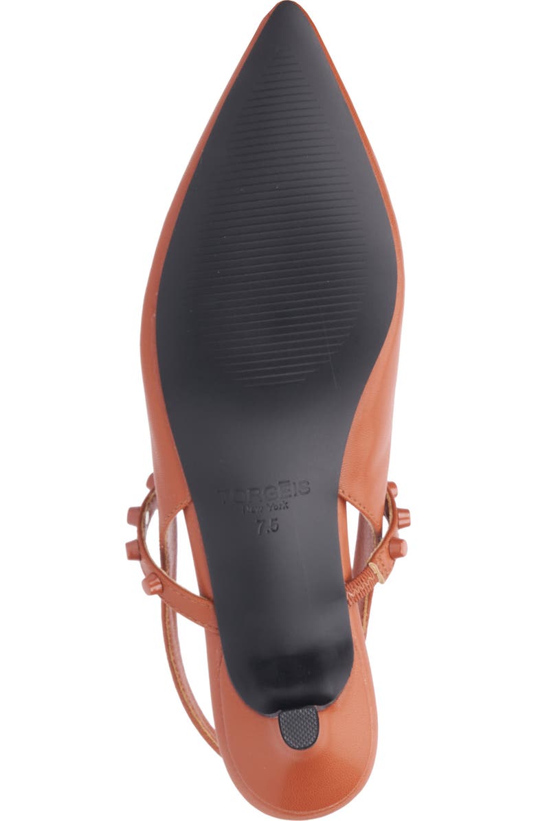 TORGEIS Tamara Slingback Kitten Heel Pump, Alternate, color, Brown