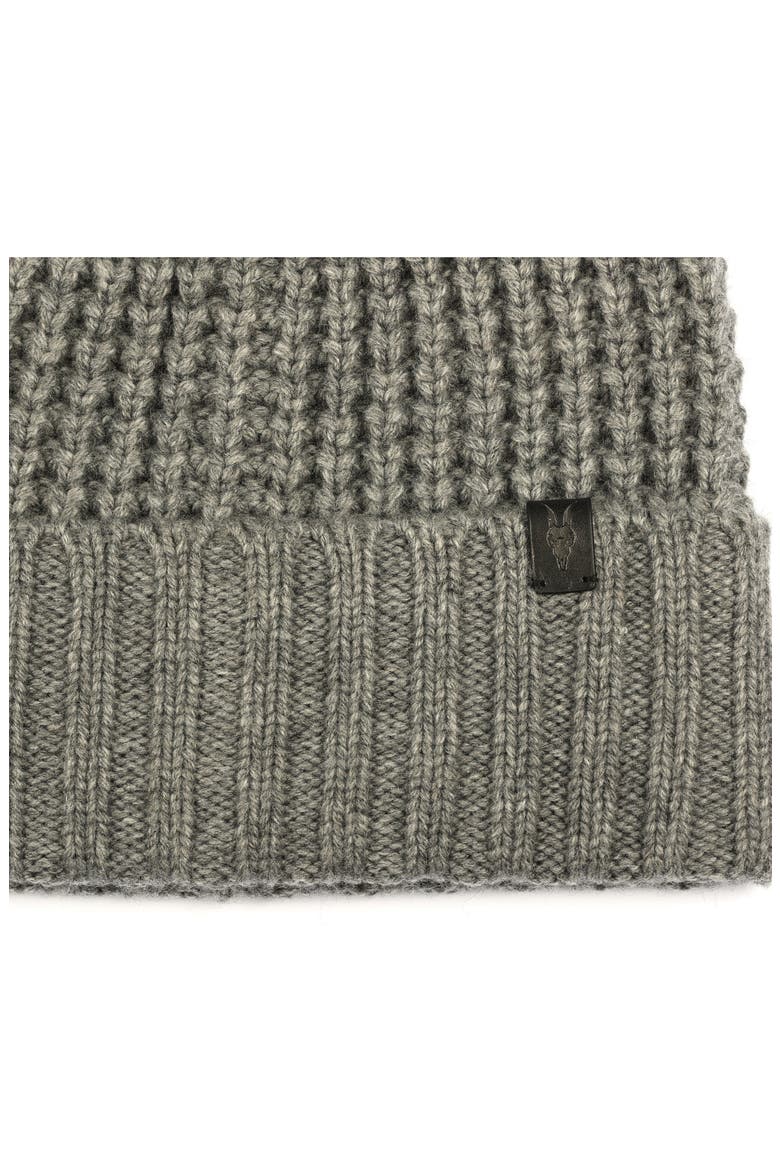 Thermal Knit Beanie, Alternate, color, GREY MARL