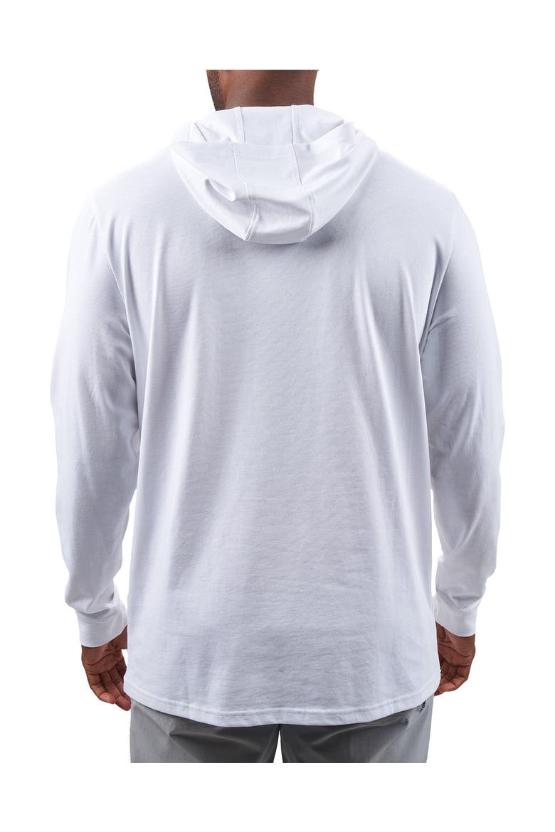 Luxe T Hoodie, Alternate, color, White