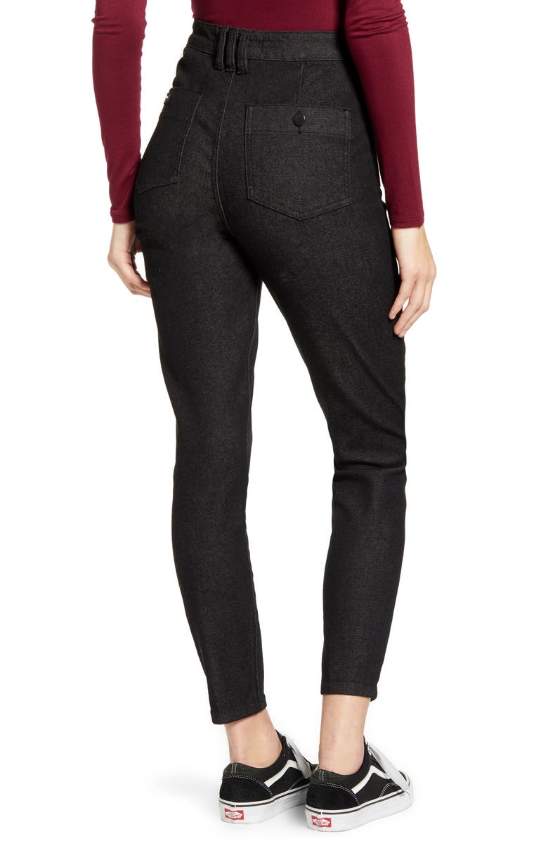 Prosperity Denim High Waist Utility Skinny Jeans, Alternate, color, 