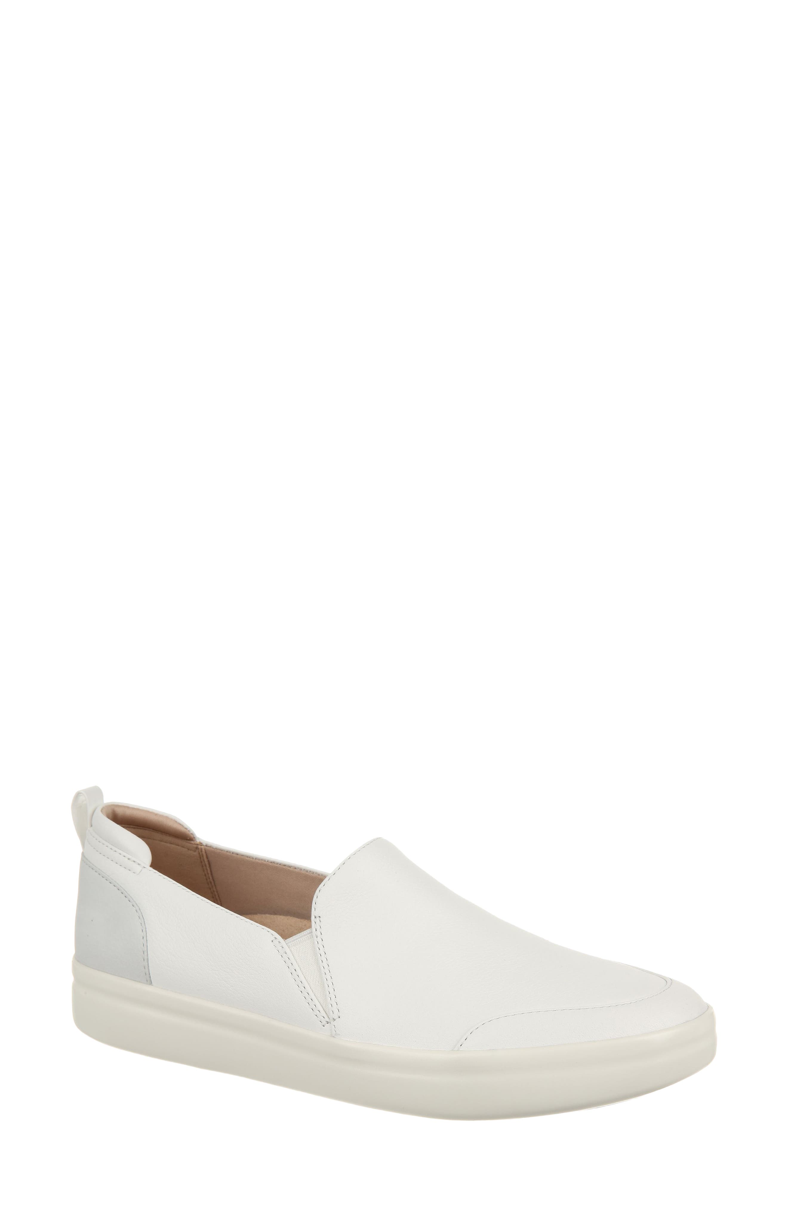 Penelope Slip-On Sneaker, Main, color, WHITE