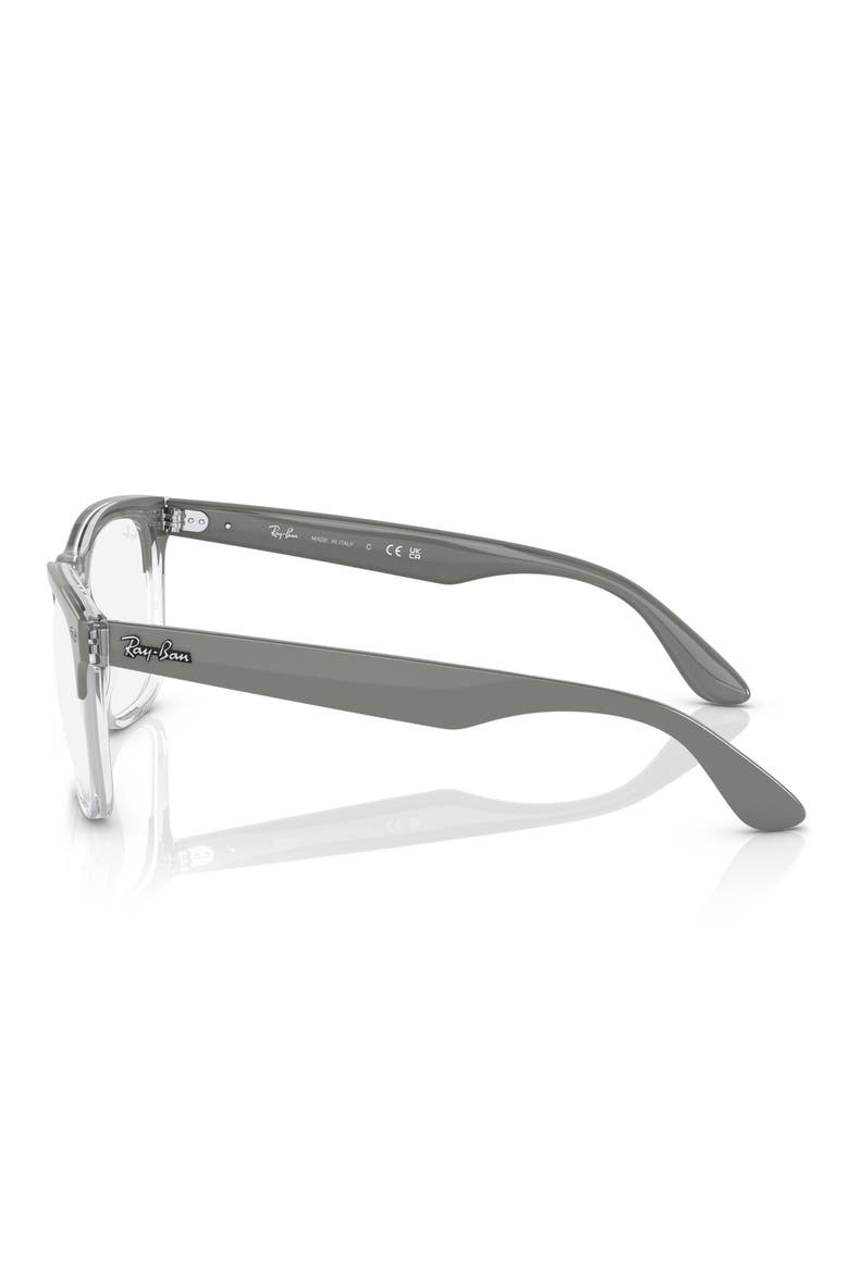 Steve 54mm Square Optical Frames, Alternate, color, GREY