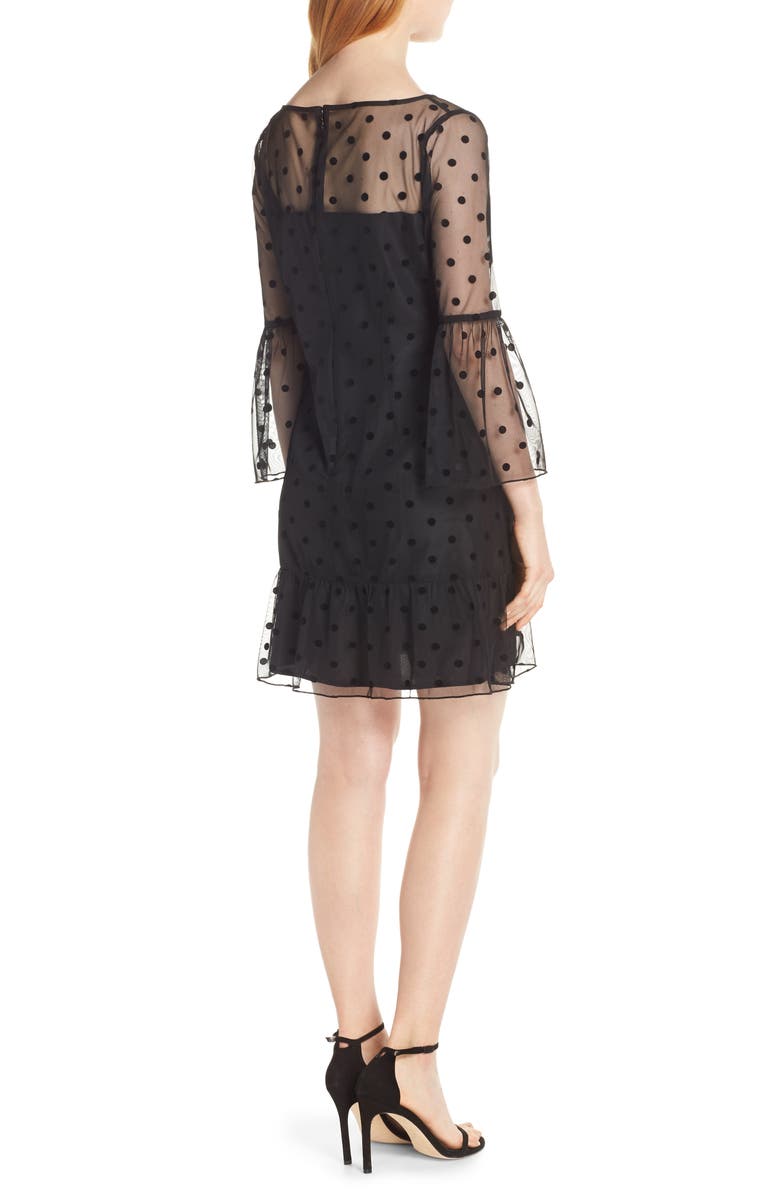 BB Dakota by Steve Madden BB Dakota Swiss Dot Dress, Alternate, color, 