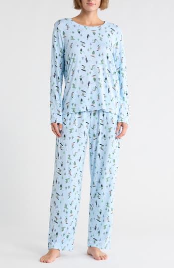 Pillow Talk Matching Family Print Long Pajamas