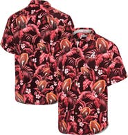 Tommy Bahama Men's Tommy Bahama Crimson Alabama Crimson Tide Veracruz Cay First Down Blooms Button-Up Shirt