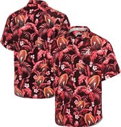 Tommy Bahama Men's Tommy Bahama Crimson Alabama Crimson Tide Veracruz Cay First Down Blooms Button-Up Shirt