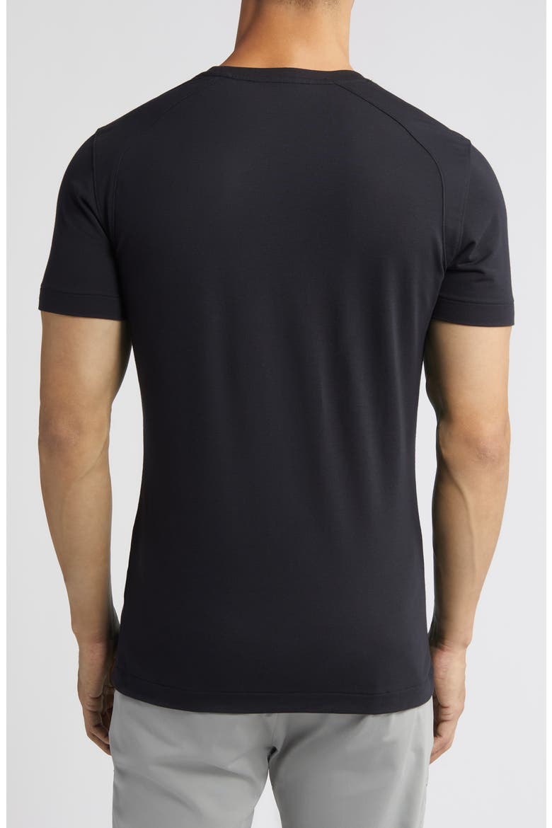 Knox Solid Black T-Shirt, Alternate, color, BLACK SOLID