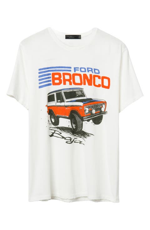 Ford Bronco Baja Cotton Graphic T-Shirt