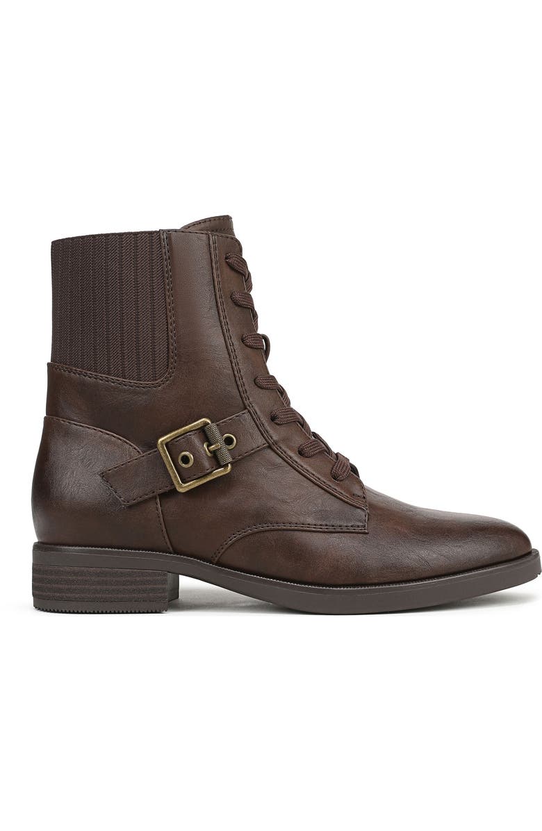 Naturalizer Teegan Boot, Alternate, color, Dark Brown Faux Leather