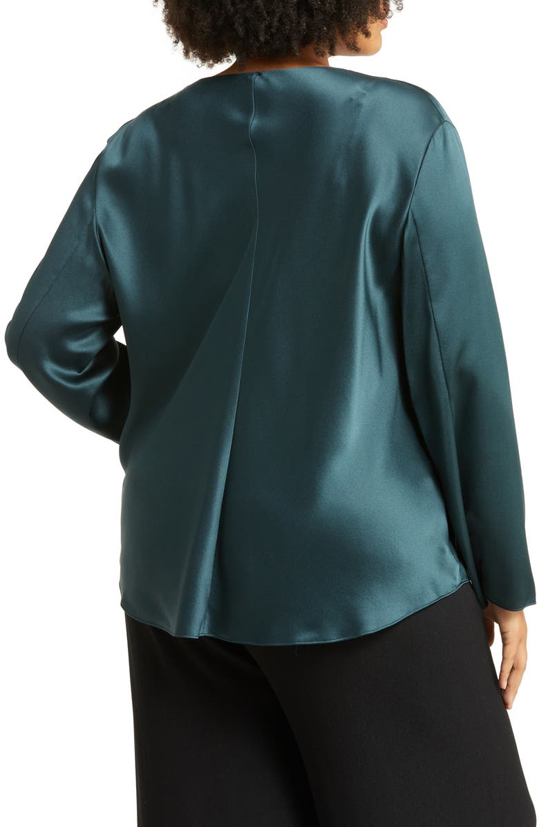 Vince Cowl Neck Silk Blouse, Alternate, color,