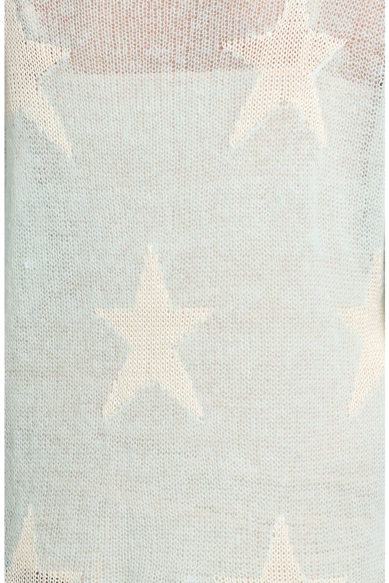 'Seeing Stars' Sweater, Alternate, color, MINT JELLY