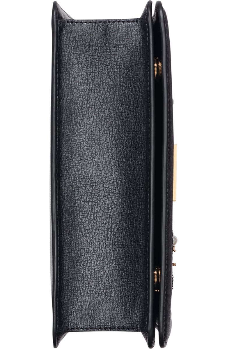 KARL LAGERFELD PARIS Simone Crossbody, Alternate, color, Black/Gold