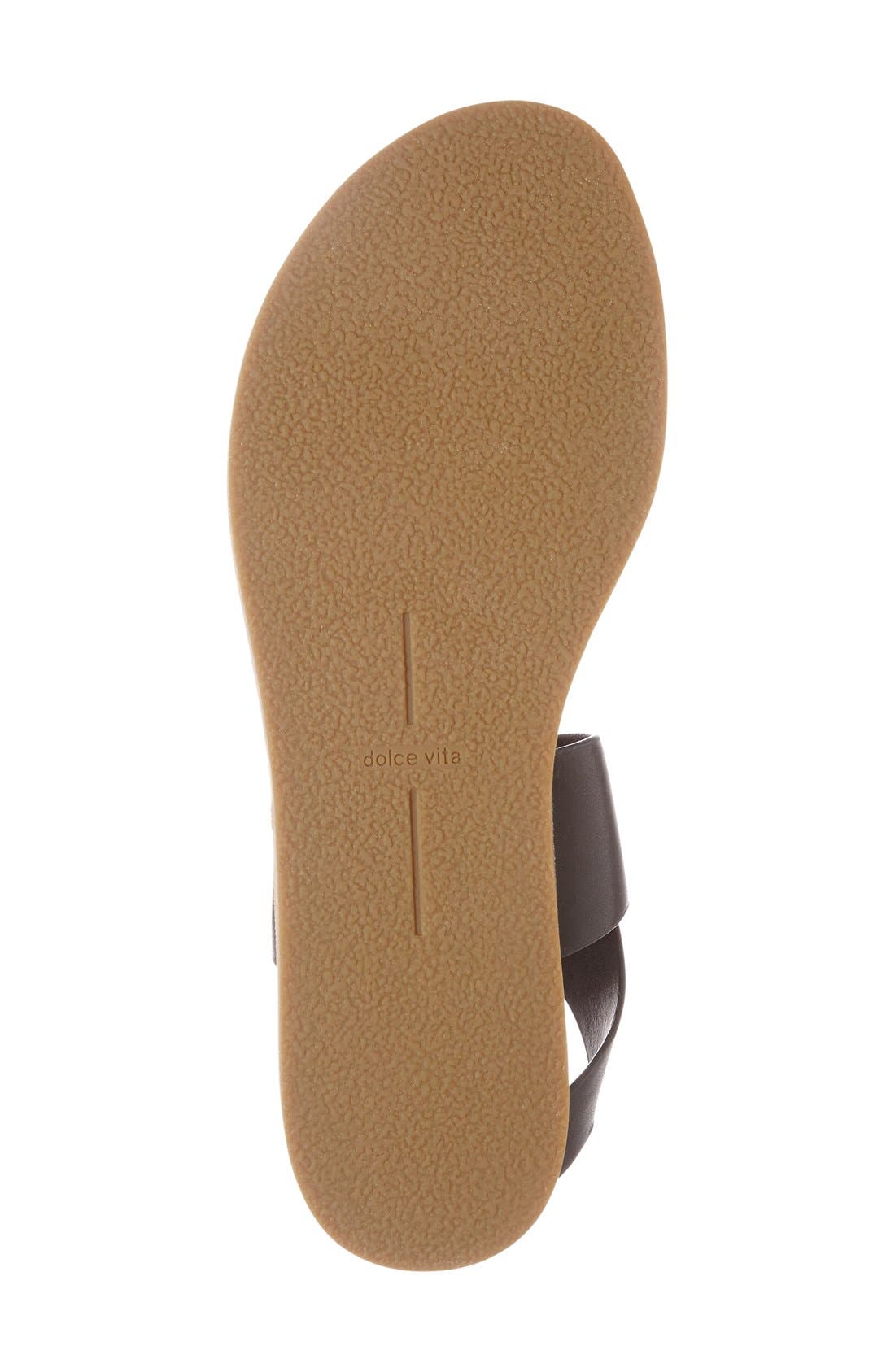 Dolce Vita 'Julius' Flat Sandal, Alternate, color, 