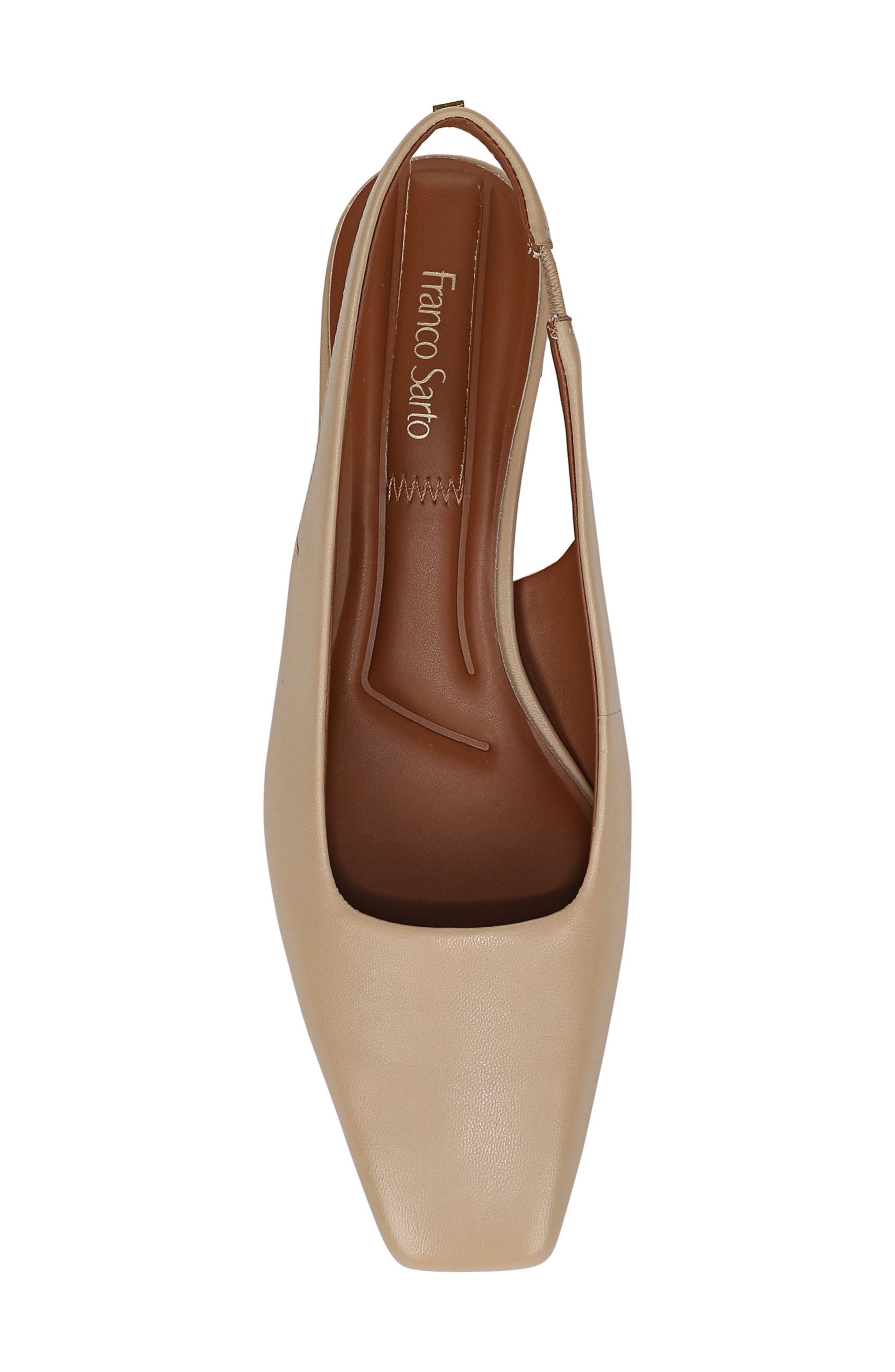 Franco Sarto Lyanna Slingback Pump, Alternate, color, Mocha
