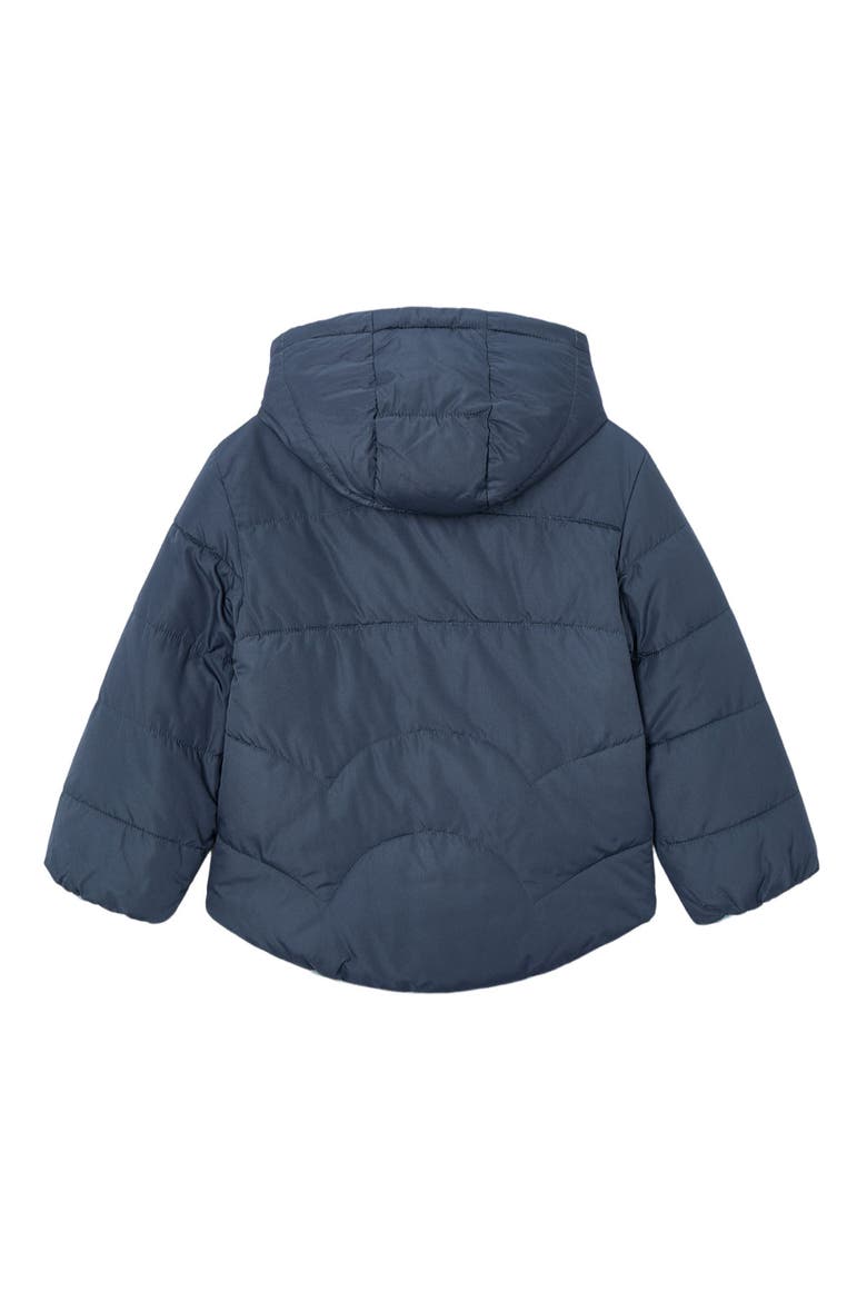 Reversible Puffer Jacket, Alternate, color, Navy