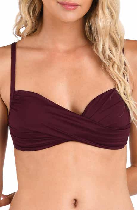 La Blanca Island Goddess Wrap Bikini Top