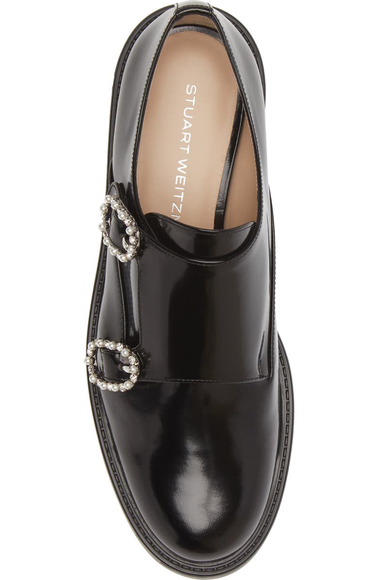 Stuart Weitzman Leighton Monk Strap Shoe, Alternate, color,