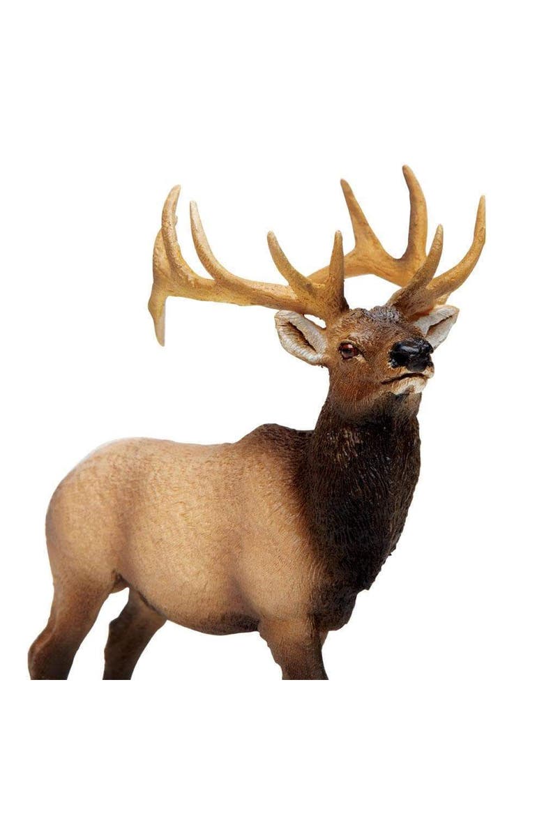 Elk Bull Kids Toy Figure, Alternate, color, None