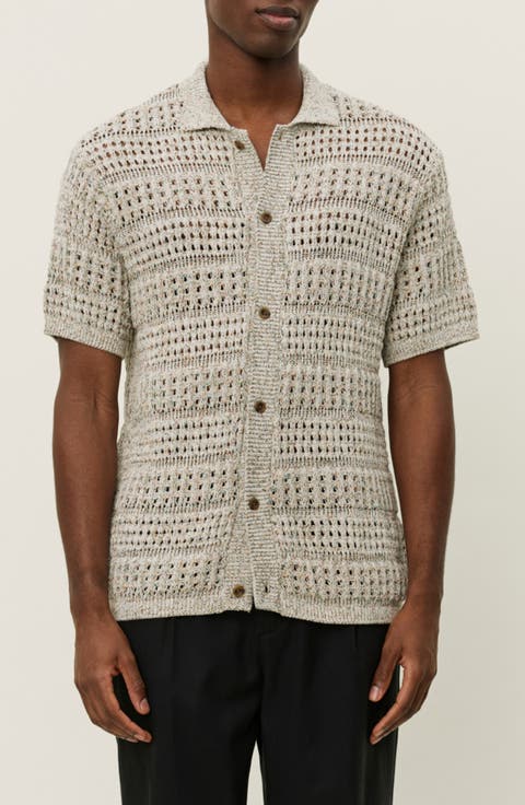 Elvin Structured Knit Shirt