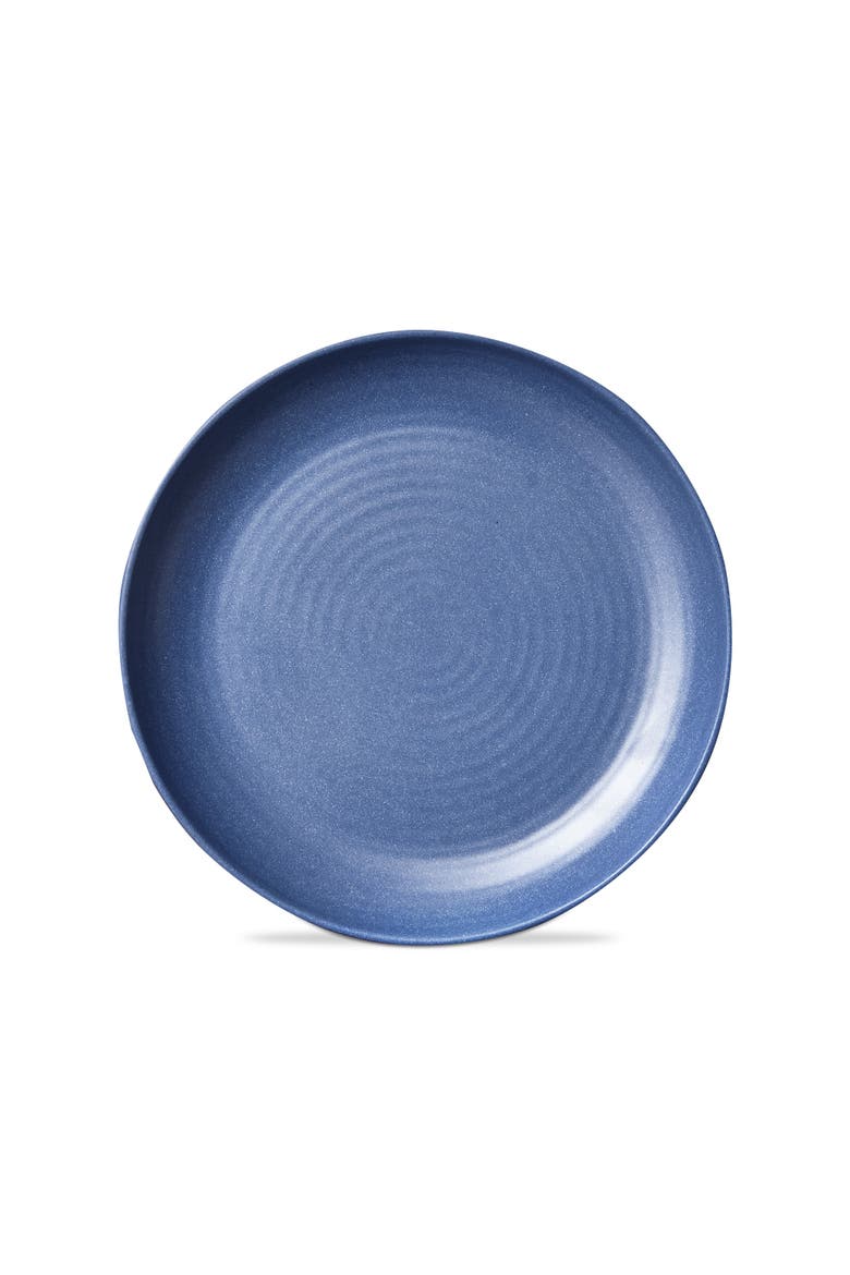 Denim Blue Brooklyn Melamine Salad Plate Dishwasher Safe, Main, color, Blue