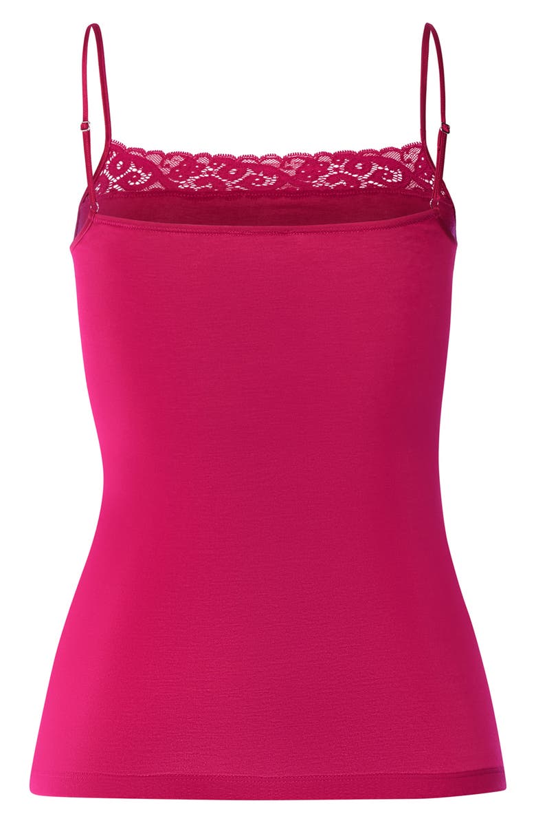 Hanro 'Moments' Camisole, Alternate, color, Light Sangria