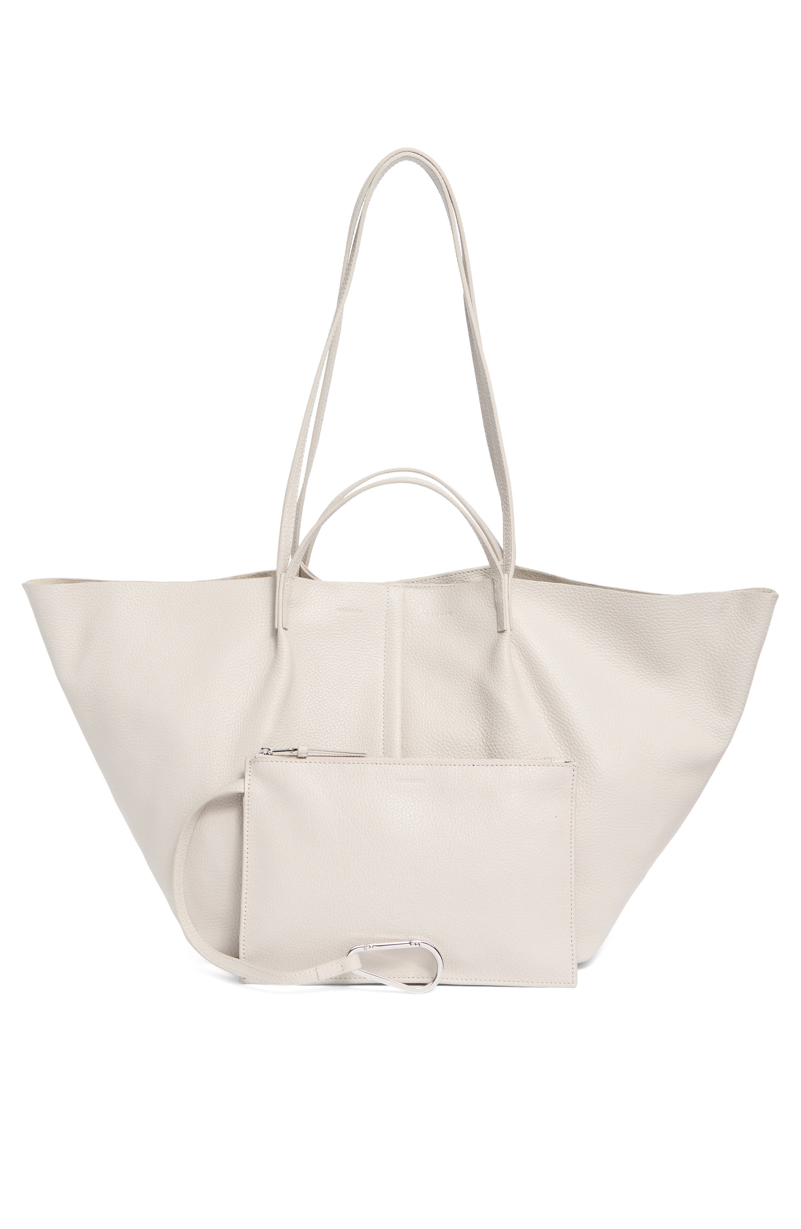 Hannah Tote Bag, Alternate, color, MINK GREY