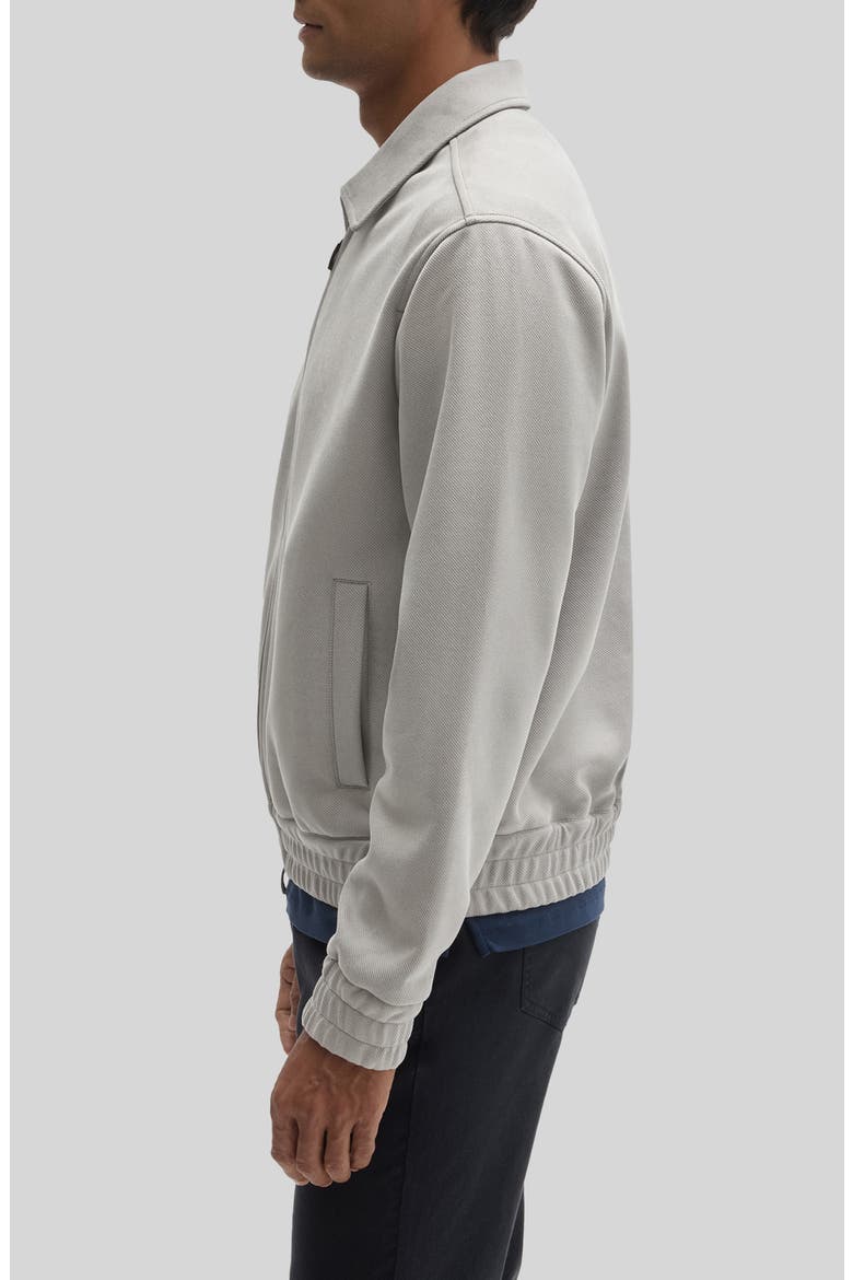 Gareth Cropped Zip Jacket, Alternate, color, GRIFFIN GREY