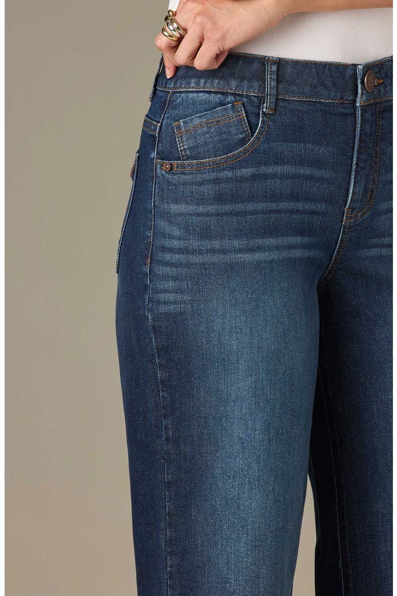 Sam High Waist Wide Leg Jeans, Alternate, color, INDIGO
