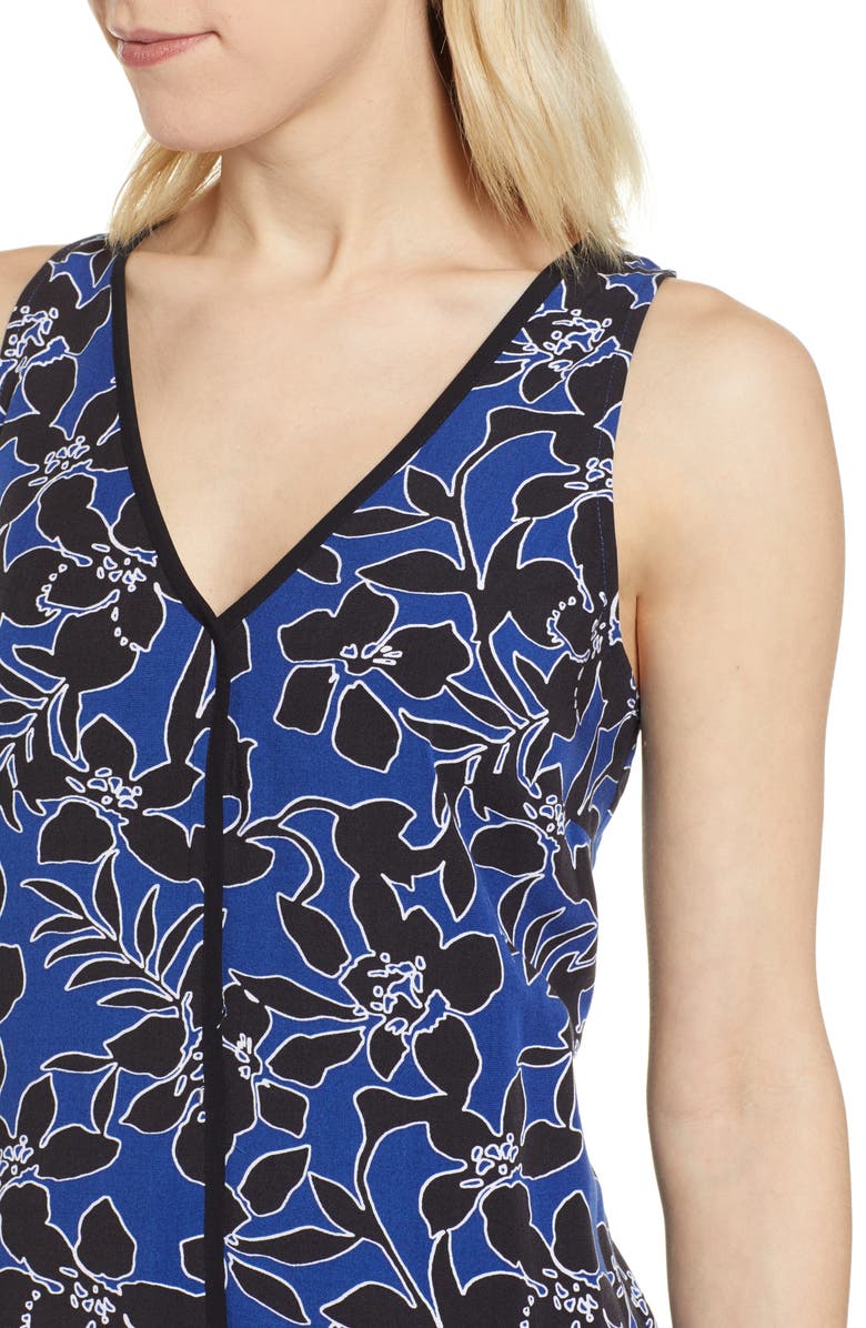 Tommy Bahama Forte Floral Shift Dress, Alternate, color, 