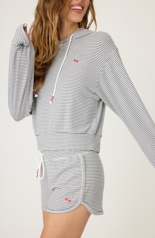 Shop Pj Salvage Life Is Sweet Short Pajamas In Dark Charcoal