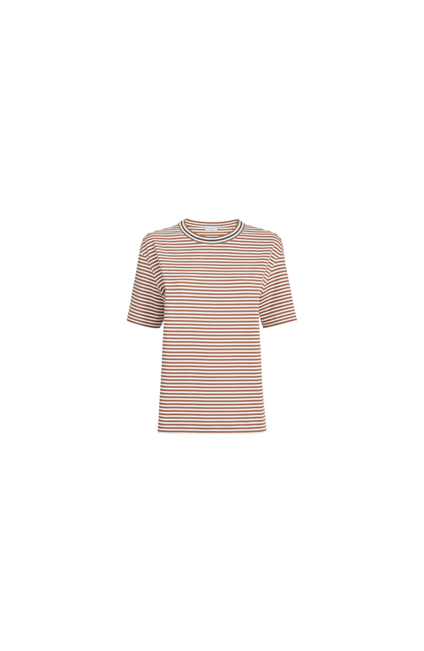 Striped jersey T-shirt