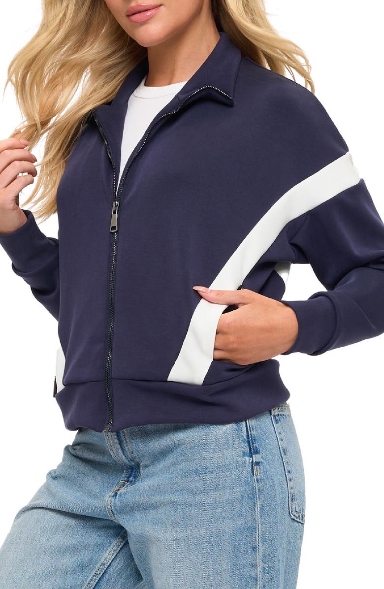O.L. Colorblock Zip Jacket, Alternate, color, 