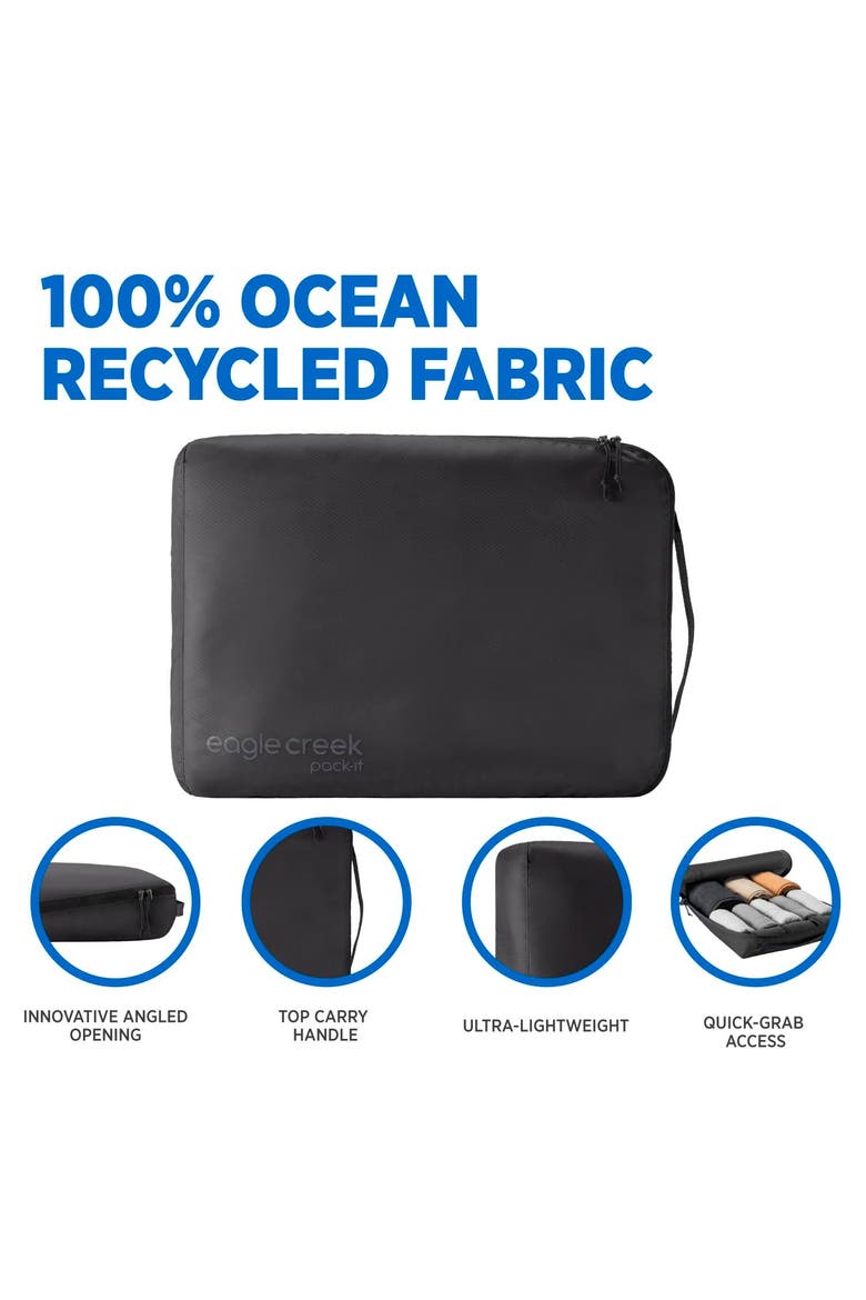 Pack-It Isolate Large Cube, Alternate, color, Black