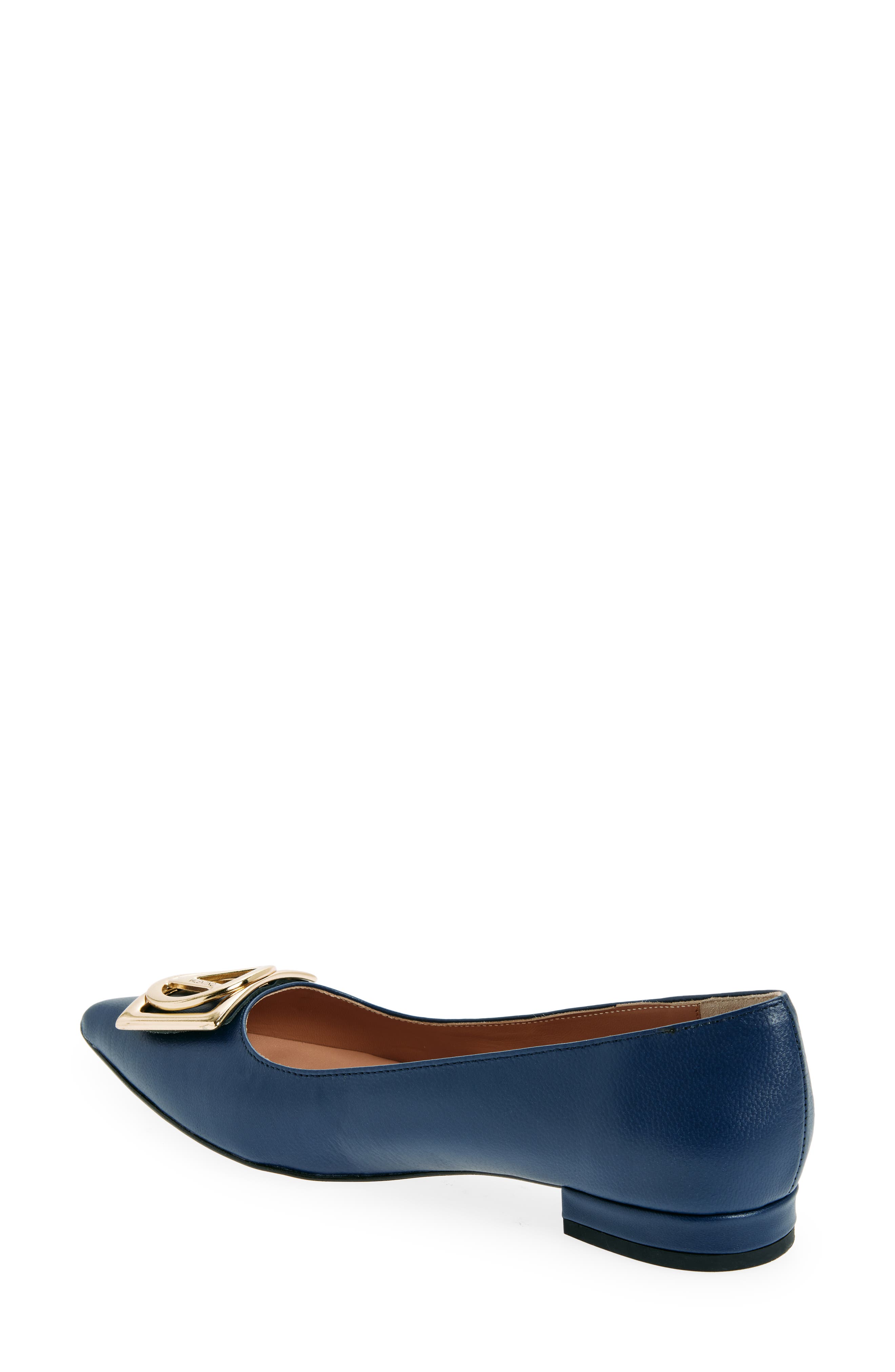 Flora Logo Buckle Pointed Toe Flat - image 2