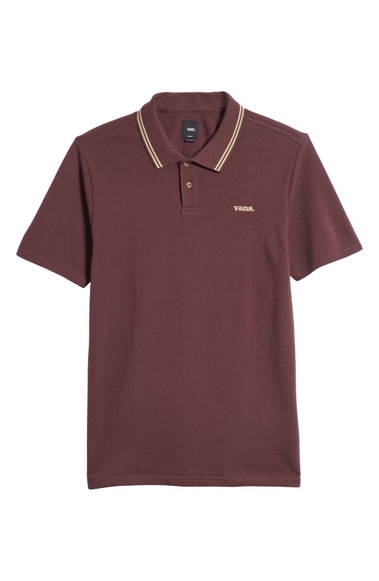 Vans Halecrest Tipped Polo, Alternate, color, 